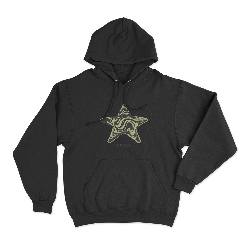 Hayley Star Unisex Hoodie Black Hayley Star Unisex Hoodie Black