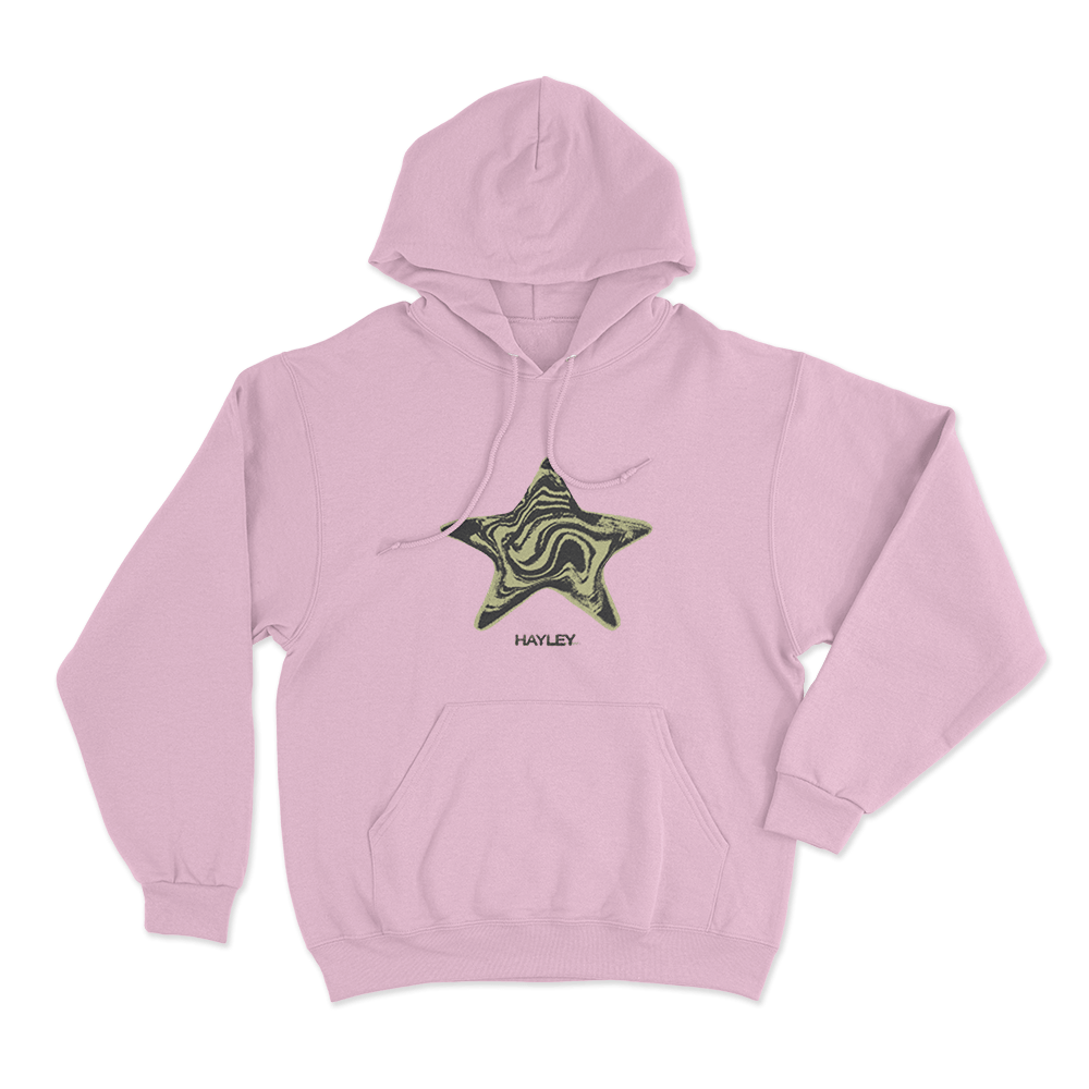 Hayley Star Unisex Hoodie Pink Hayley Star Unisex Hoodie Pink