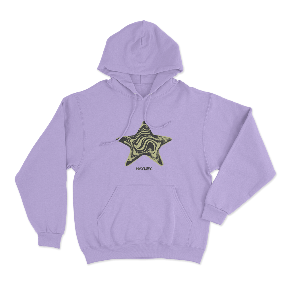 Hayley Star Unisex Hoodie Purple Hayley Star Unisex Hoodie Purple
