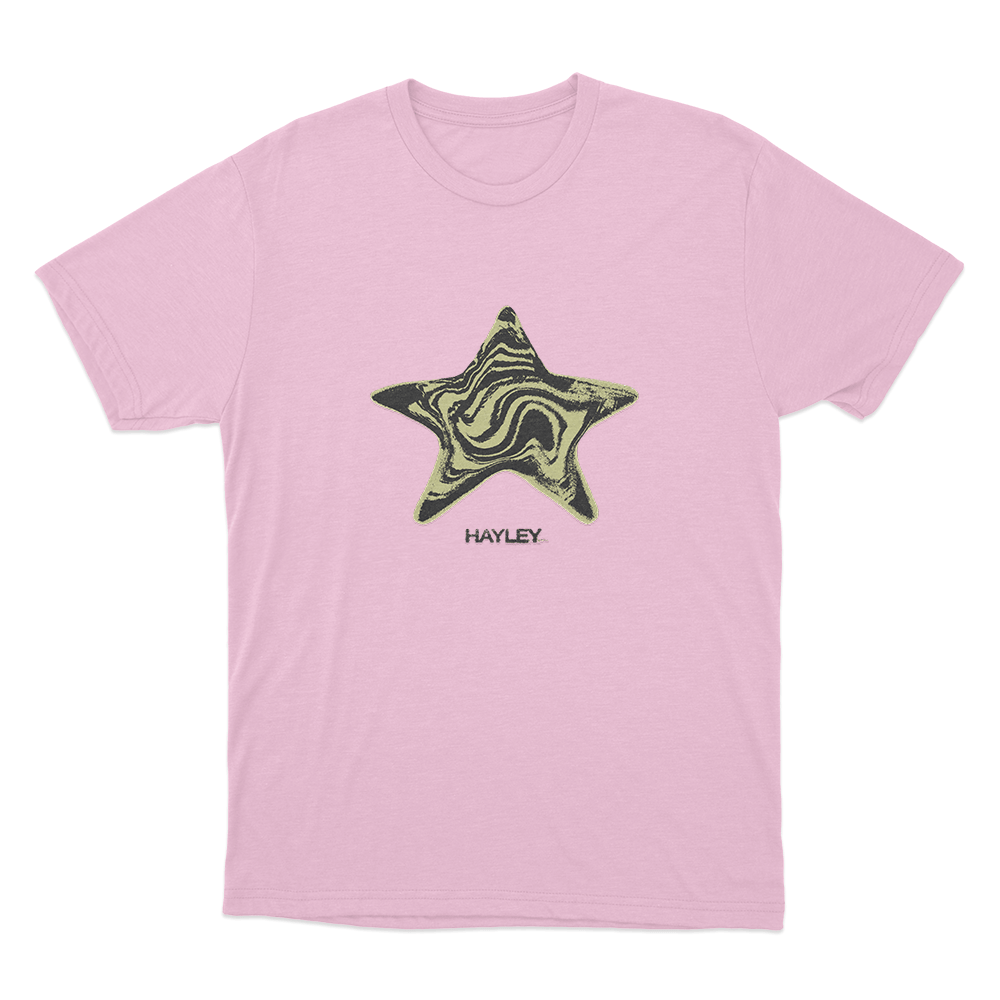 Hayley Star Unisex T Shirt Pink Hayley Star Unisex T Shirt Pink