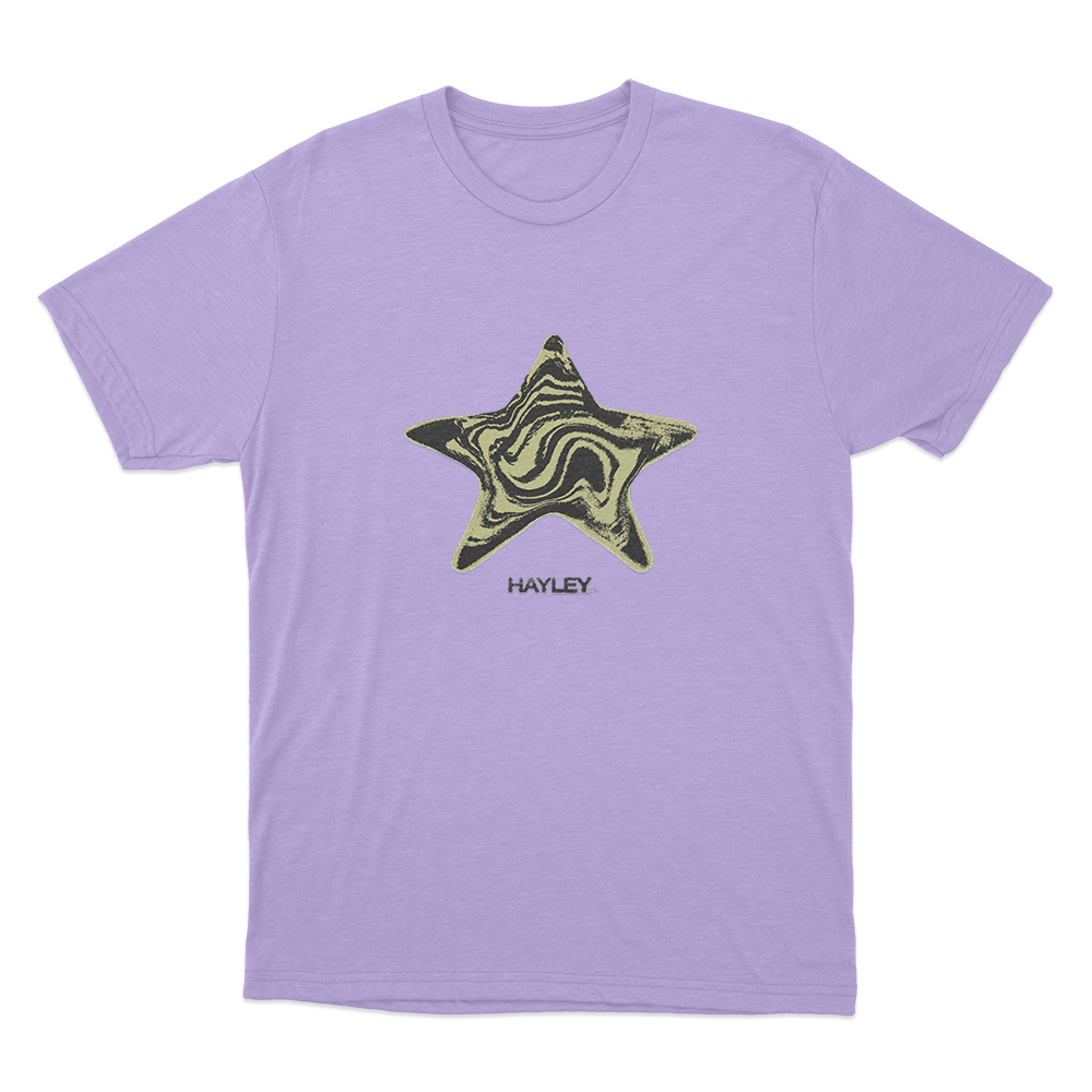 Hayley Star Unisex T Shirt Purple Hayley Star Unisex T Shirt Purple