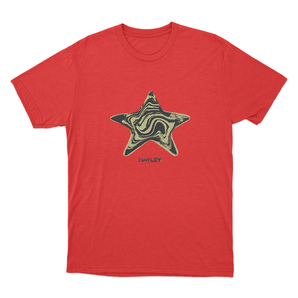 Hayley Star Unisex T Shirt Red Hayley Star Unisex T Shirt Red
