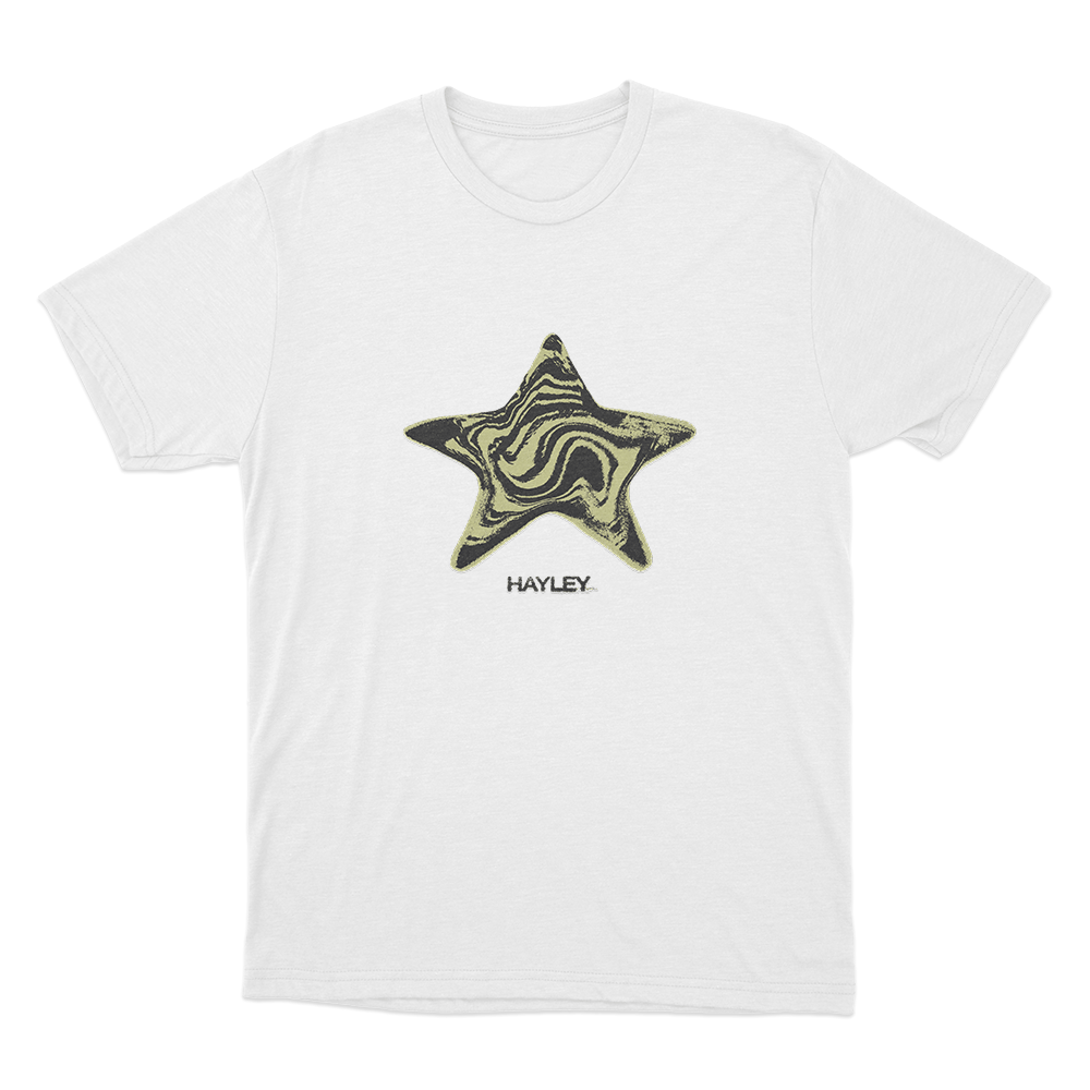 Hayley Star Unisex T Shirt White Hayley Star Unisex T Shirt White