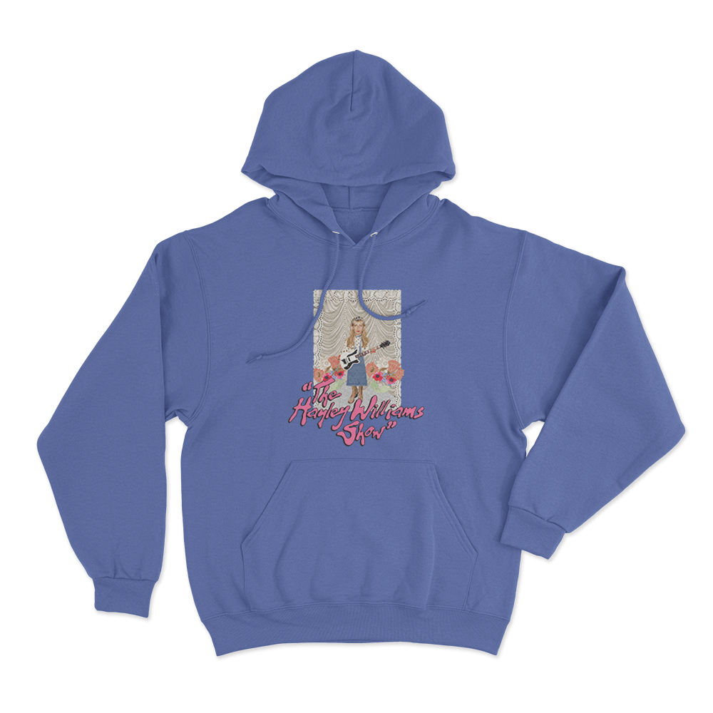 Hayley Williams Show Unisex Hoodie Blue Hayley Williams Show Unisex Hoodie Blue