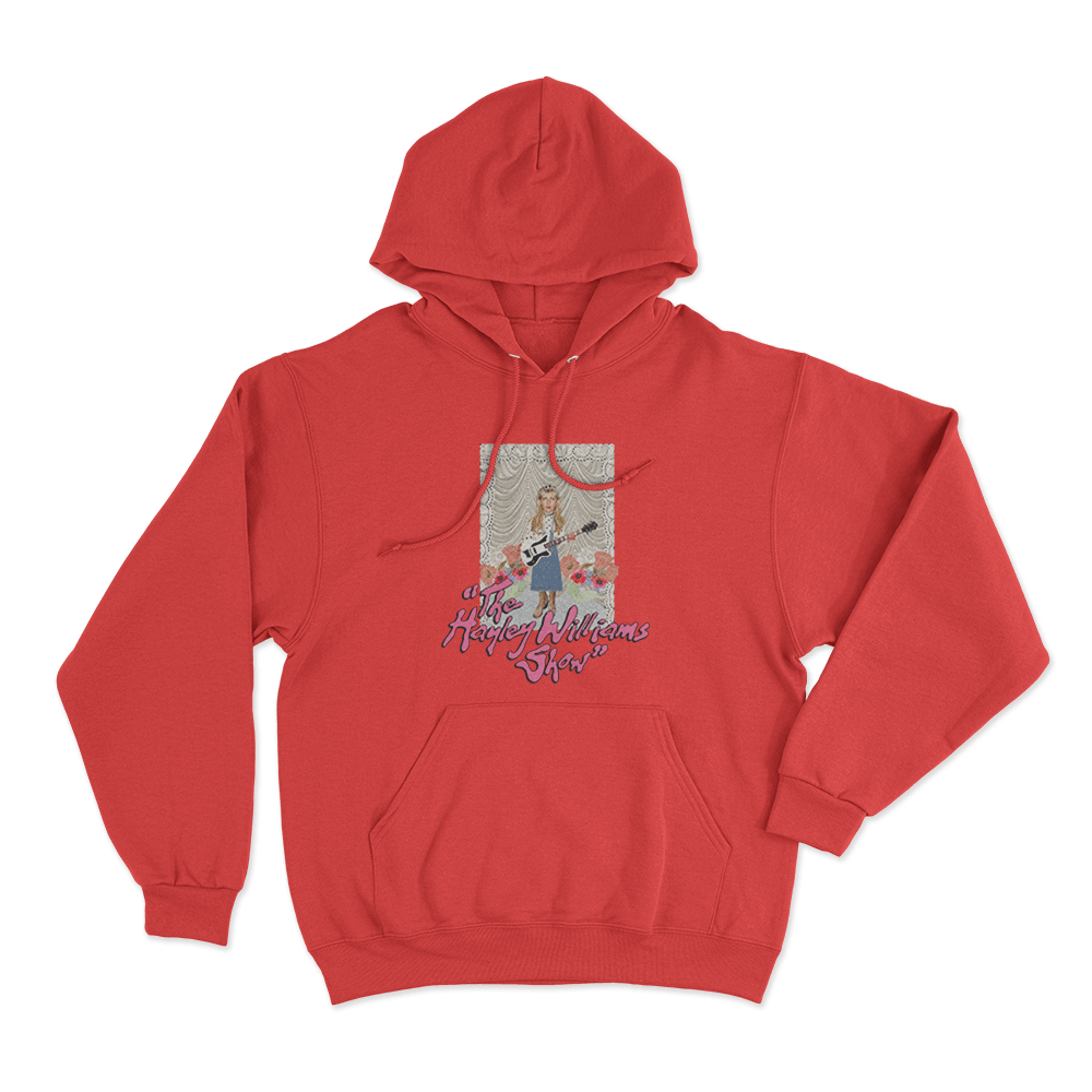 Hayley Williams Show Unisex Hoodie Red Hayley Williams Show Unisex Hoodie Red