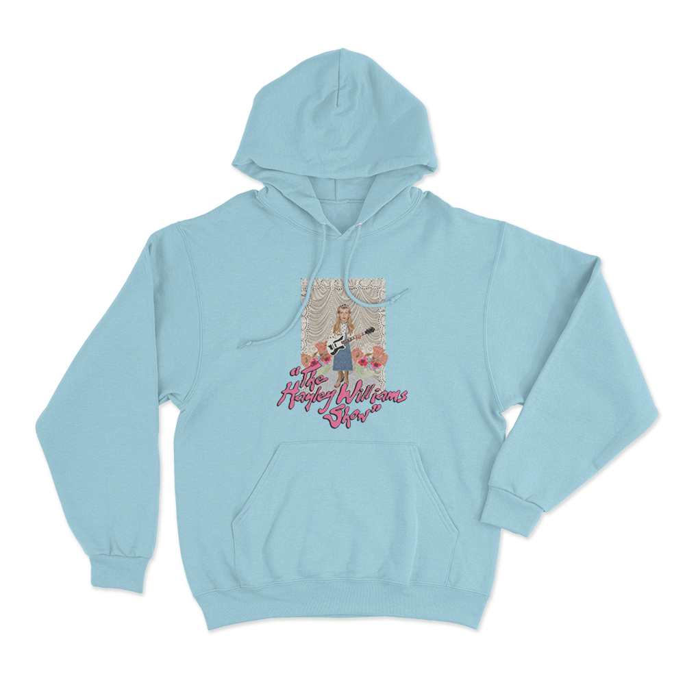 Hayley Williams Show Unisex Hoodie Sky Blue Hayley Williams Show Unisex Hoodie Sky Blue