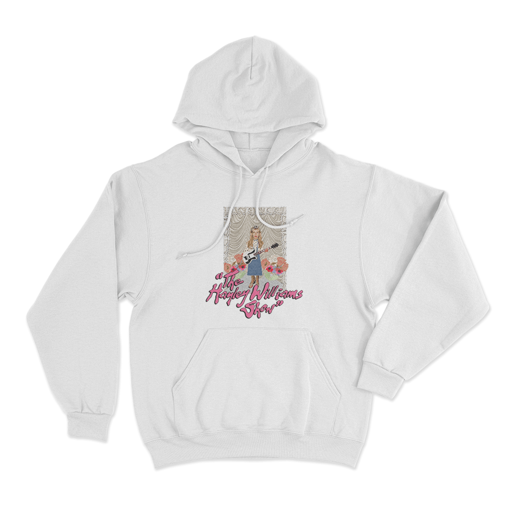Hayley Williams Show Unisex Hoodie White Hayley Williams Show Unisex Hoodie White