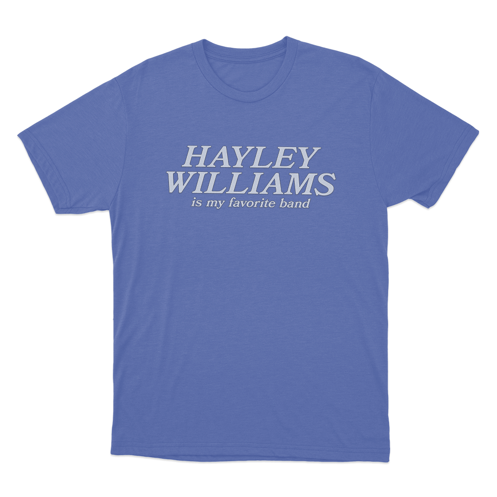 My Favorite Band Unisex T Shirt Blue My Favorite Band Unisex T Shirt Blue