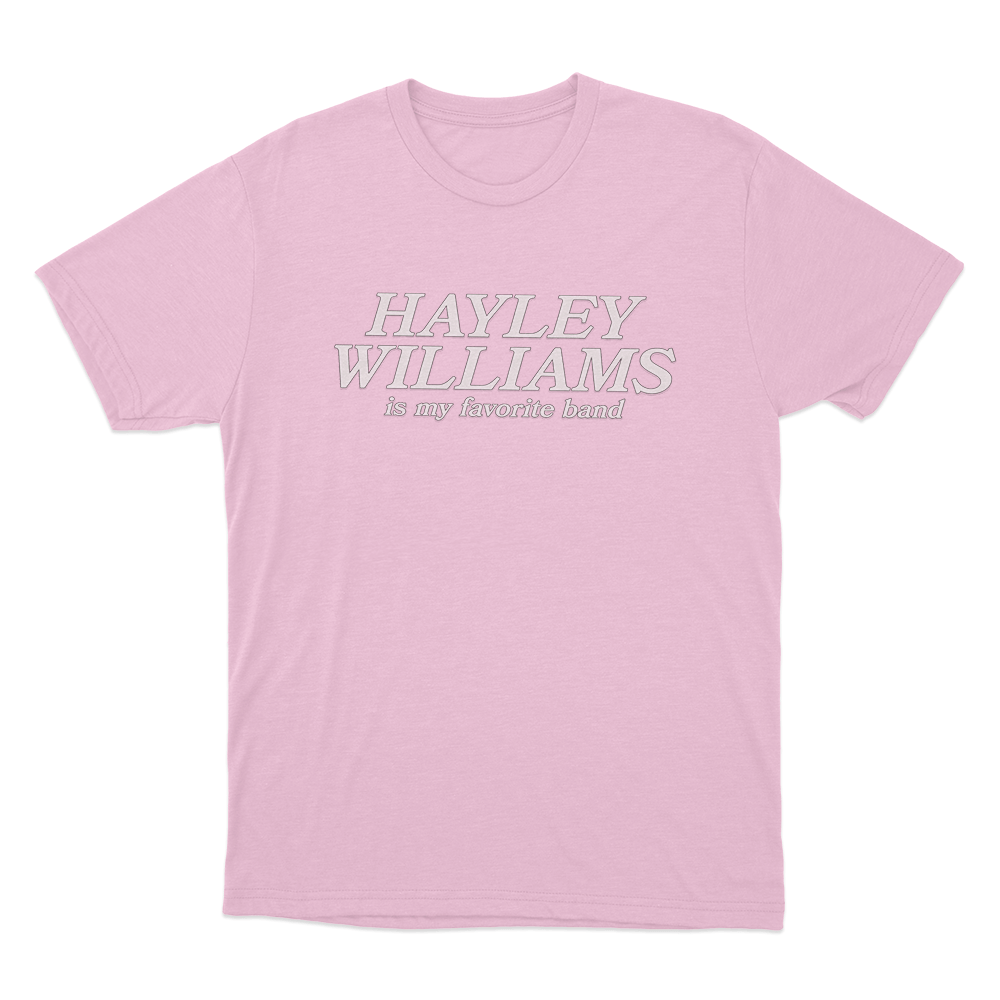 My Favorite Band Unisex T Shirt Pink My Favorite Band Unisex T Shirt Pink