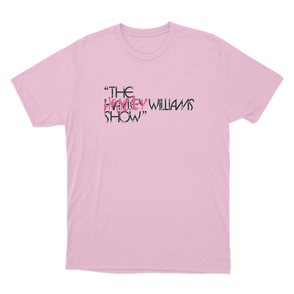 The Hayley Williams Show Portrait Unisex T Shirt Pink The Hayley Williams Show Portrait Unisex T Shirt Pink