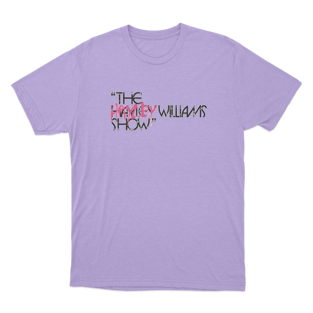 The Hayley Williams Show Portrait Unisex T Shirt Purple The Hayley Williams Show Portrait Unisex T Shirt Purple