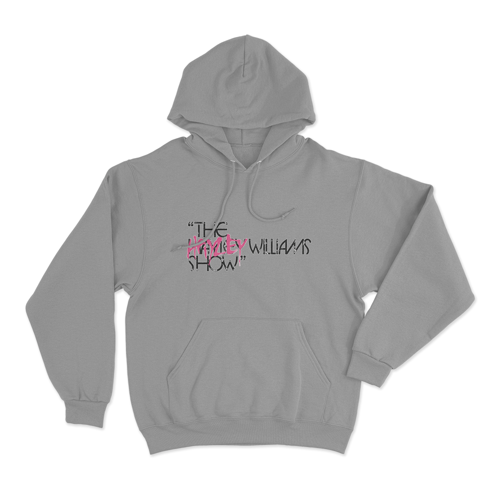 The Hayley Williams Show Unisex Hoodie Grey The Hayley Williams Show Unisex Hoodie Grey