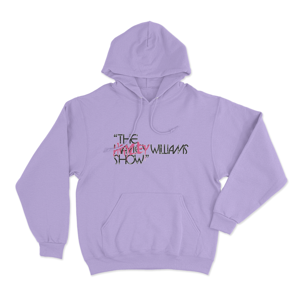 The Hayley Williams Show Unisex Hoodie Purple The Hayley Williams Show Unisex Hoodie Purple