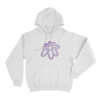 Watch Me Bloom Unisex Hoodie White